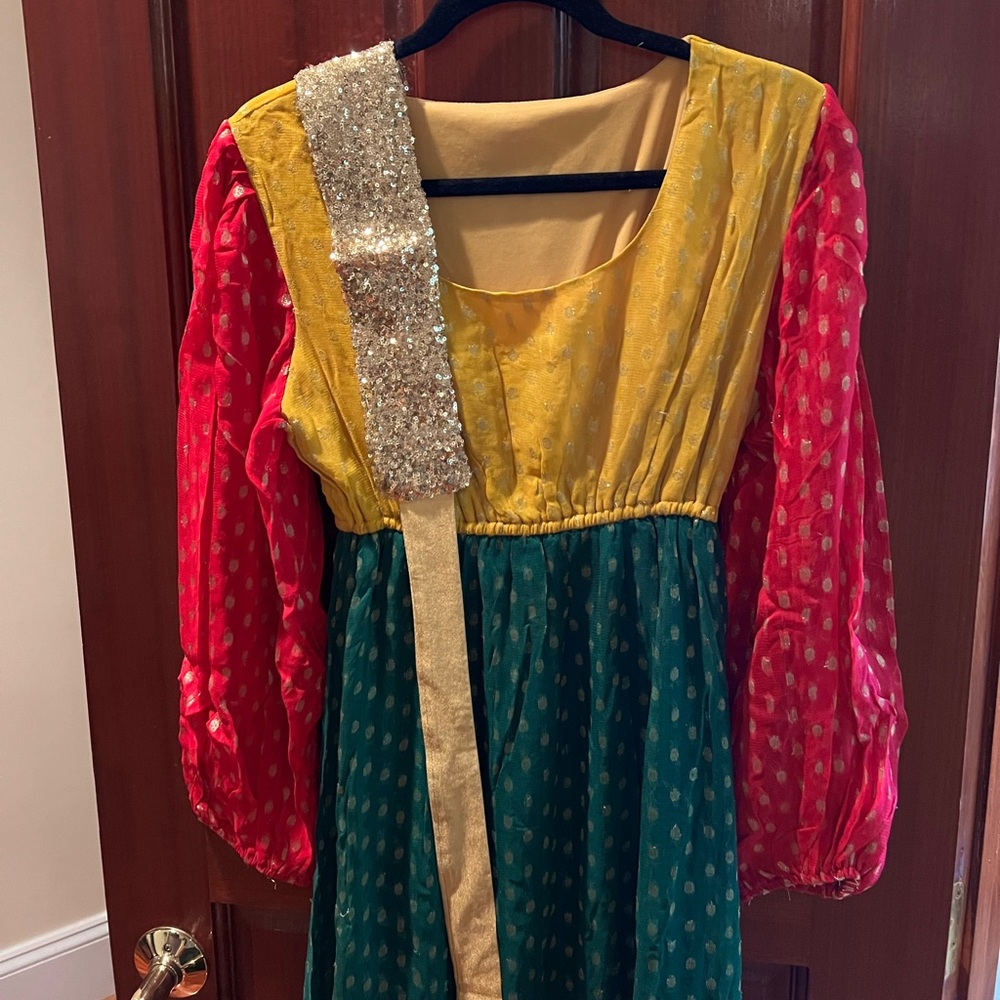 Vibrant Multicolor Traditional Dress